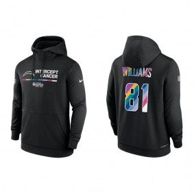 Mike Williams Los Angeles Chargers 2022 Crucial Catch Therma Performance Pullover Hoodie
